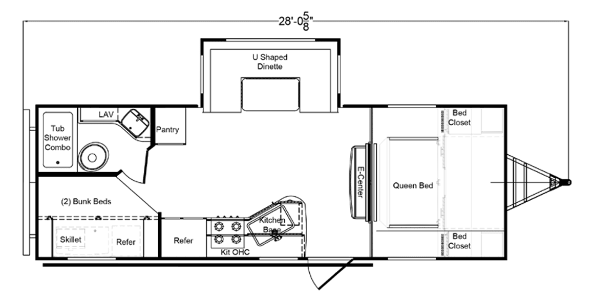The Breeze floor plan (diagram)